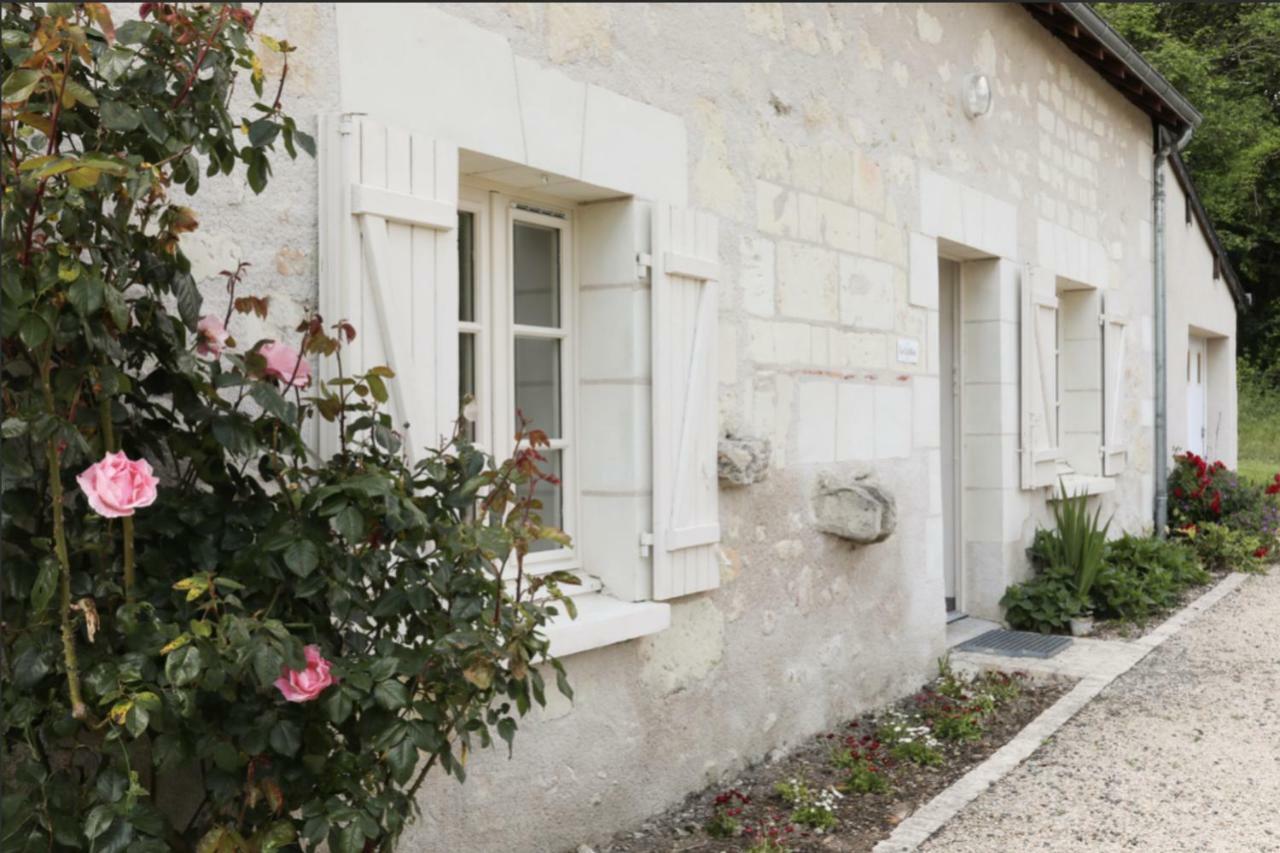 La Caillere Pensionat Gizeux Exteriör bild
