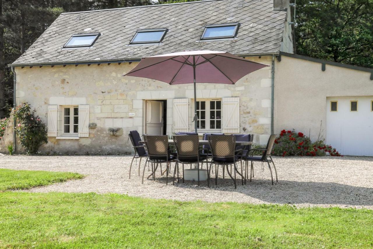 La Caillere Pensionat Gizeux Exteriör bild